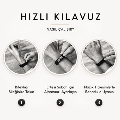 The Sleep Deep® Titreşimli Akıllı Bileklik